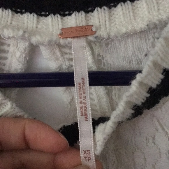 Free People off-white Lace tank, size XS - Picture 3 of 6